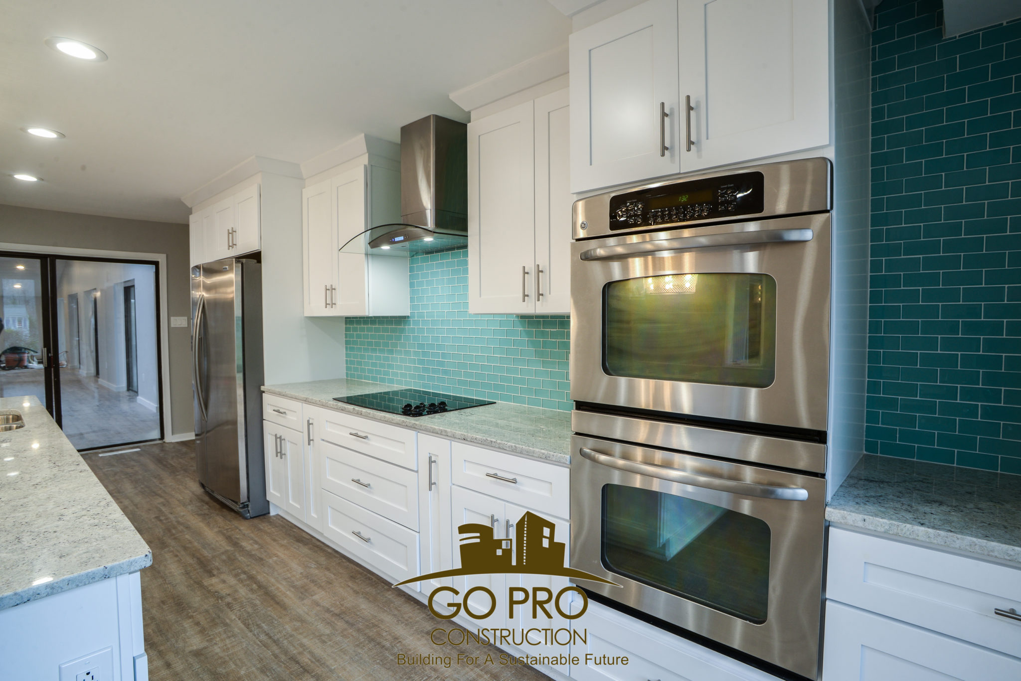 Contemporary Transitional Kitchen Kitchen Remodel by Go Pro Construction project photo