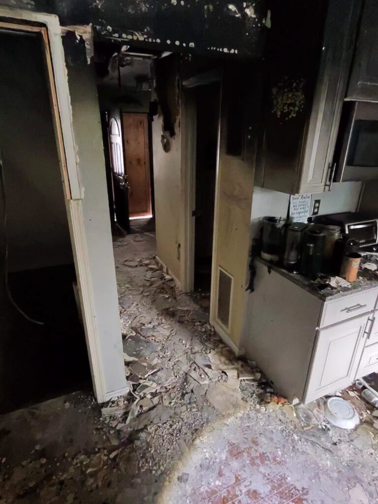 fire damage restoration